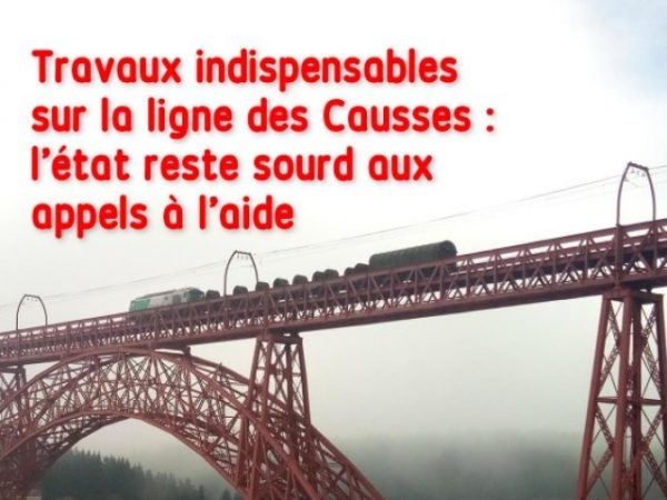 Ligne des Causses et du train Aubrac : le Comité pluraliste hausse le ton