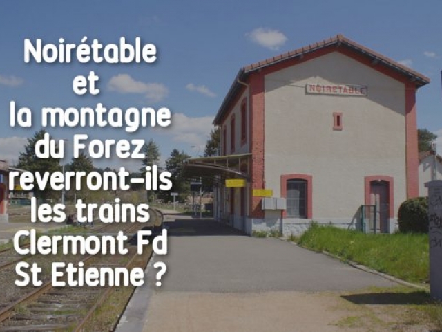 Ligne Clermont Thiers Boën St-Etienne : pas de décision lors de la remise de l’étude CEREMA