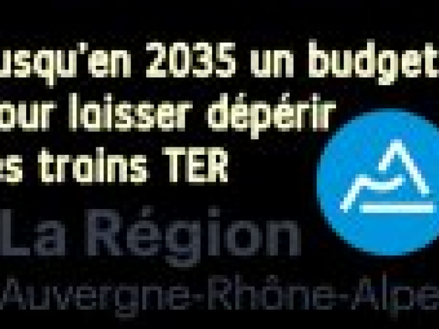 Auvergne Rhône Alpes 2023 – 2035 : les usagers du train interpellent une nouvelle fois Laurent Wauquiez [MAJ]