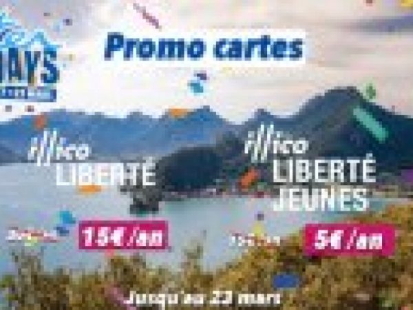 Réductions sur les cartes Illico à la région Auvergne Rhône Alpes et SNCF TER