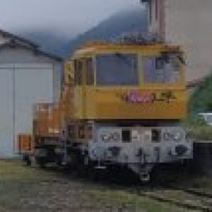 La draisine de maintenance affectée à Alleyras déportée à Aurillac