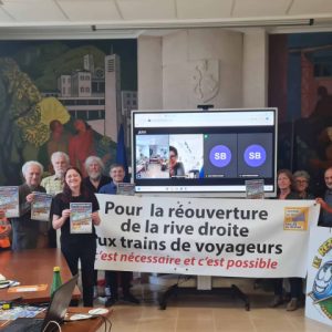 24 octobre 2026 : le train revient sur la rive droite du Rhône entre Bourg St Andéol et Lyon