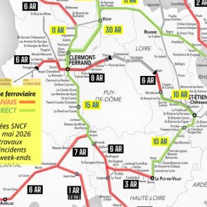 Etat de la desserte ferroviaire en Auvergne 2026 : le cul de sac