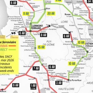 Etat de la desserte ferroviaire en Auvergne 2026 : le cul de sac