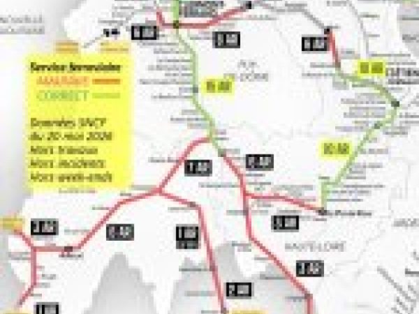 L’Auvergne, ce cul de sac ferroviaire