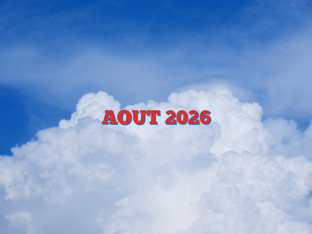 AOUT 2026