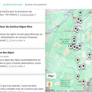 Ligne des Alpes : concertation pour les travaux d&rsquo;avant JO de 2030